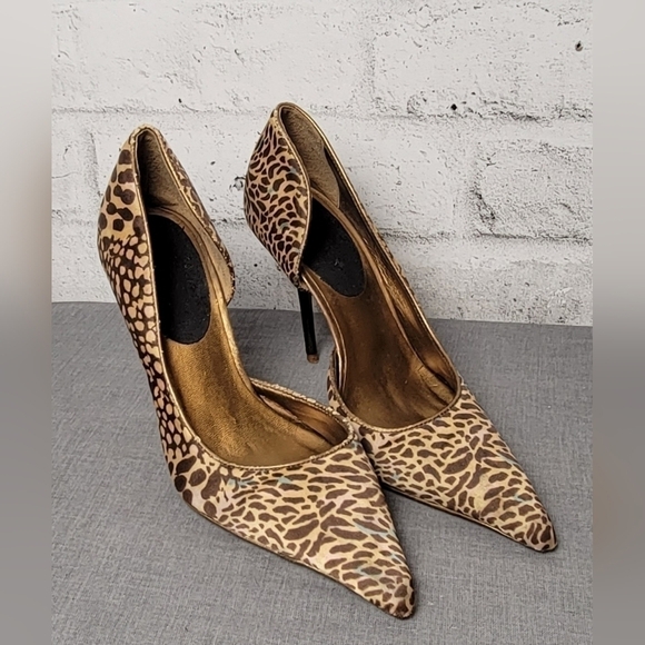 Aldo Cheetah Print 3" Stilettos Heels - Picture 2 of 8